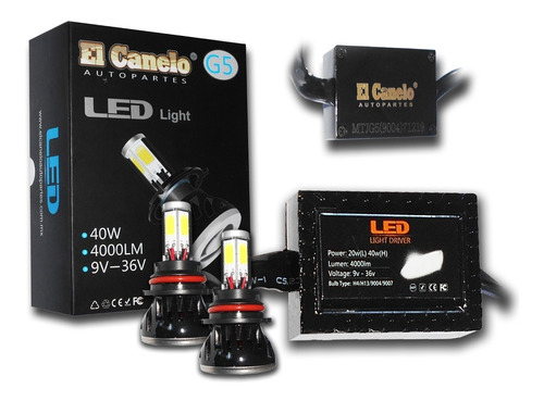 Bulbo Led Luz Alta Jetta 1993-1999 1.8l El Canelo 9004