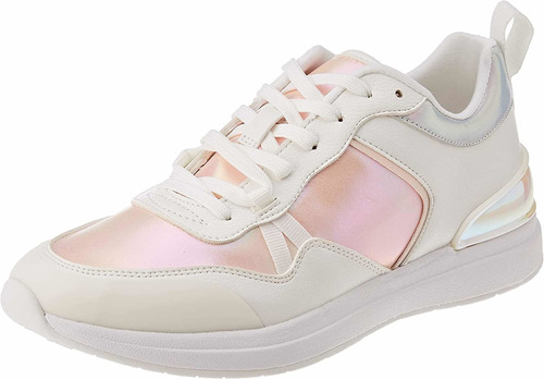 Tenis Marca Aldo Rosa Pastel Tornasol