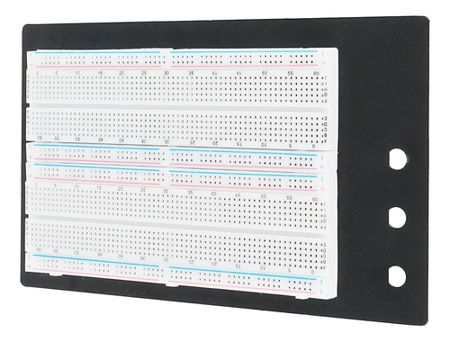 Placa De Pruebas Sin Soldadura, 1660 Puntos Con 65 Cables Pu