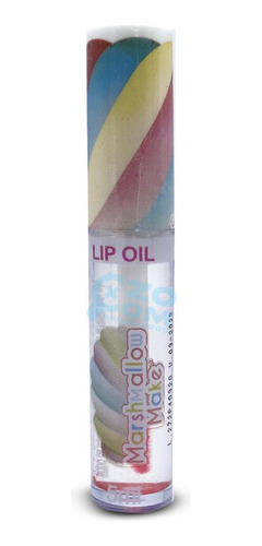 Lip Oil Gloss Labial Óleo Vegetal Marshmallow Make