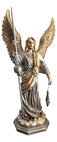 Figura Arcángel Rafael- Angel De La Salud 52 Cm Resina 