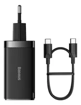 Comprar Cargador para MacBook Baseus Turbo Gan2 Pro de 65 W con cable de 1 m, color negro