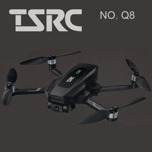 Drone Plegable Gps Cámara 4k Controlado X Teléfono Tsrc Q8
