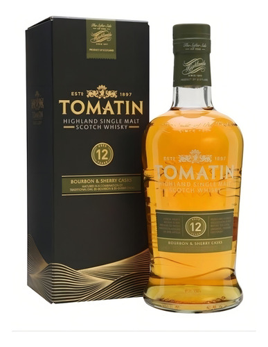 Whisky Tomatin 12 Anos Bourbon & Sherry Casks 700ml