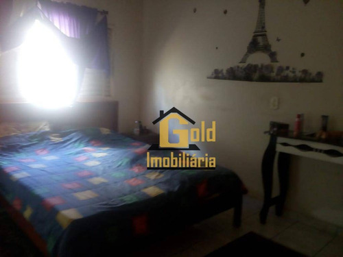 Casa Com 03 Dormitórios, 02 Vagas De Garagem No Bairro Palmares - Ca0480