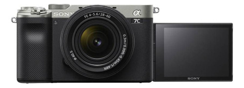 Câmera Sony A7c (ilce-7c) Kit 28-60mm F/4-5.6 - Prata