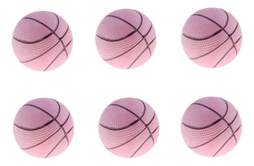 Imagen 6 de 7 de 6 Unidades Mini Pelotas De Baloncesto Hinchable Bolas De