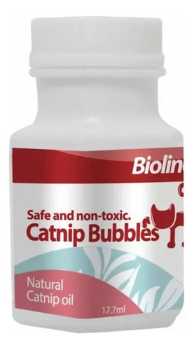 Catnip Bubbles Para Gatos Bioline 17,7 Ml