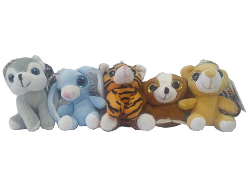 Imagen 1 de 7 de Llavero De Peluche Big Eyes Ojos Grandes