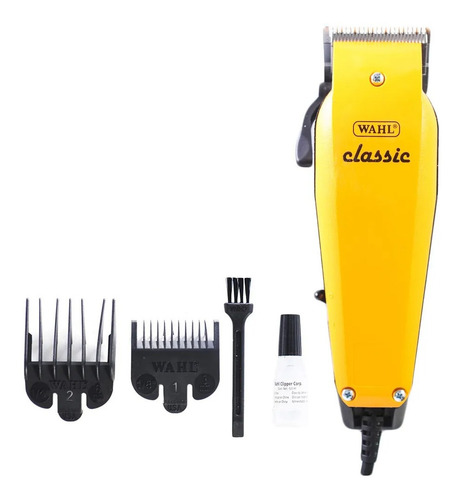 Cortadora de pelo Wahl Professional Classic amarilla 220V