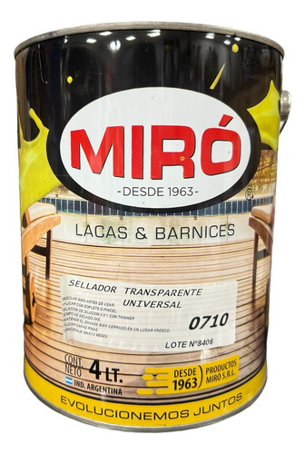 Thinner Diluyente Especial Oro Miro X 10 Litros Envio Gratis