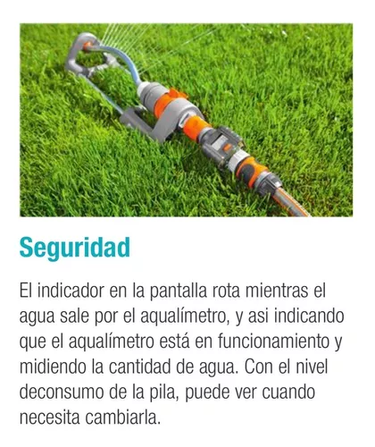 GARDENA Medidor de flujo inteligente de agua: práctico medidor de agua para  la fijación al grifo o al consumidor de agua para monitorear el consumo de