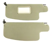 Comprar Par De Viseras Vw Sedan ( Vocho ) Tela Color Gris Y Negro