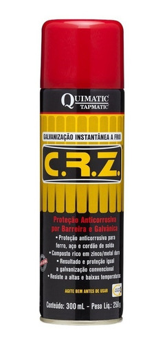 Crz Galvanização A Frio Spray 300ml