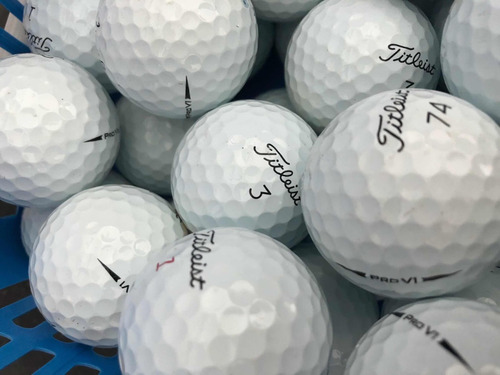 Imagen 1 de 10 de Bolas De Golf Prov1 Titleist Premium Docena