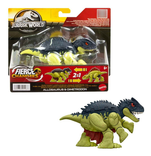 Jurassic World Doble Peligro Allosaurus A Dimetrodon