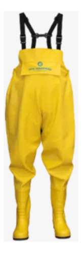 Traje Pvc Con Bota Wader T39