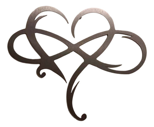 Símbolo Infinito Signo De Amor De Boda, Metal Forma De Boda