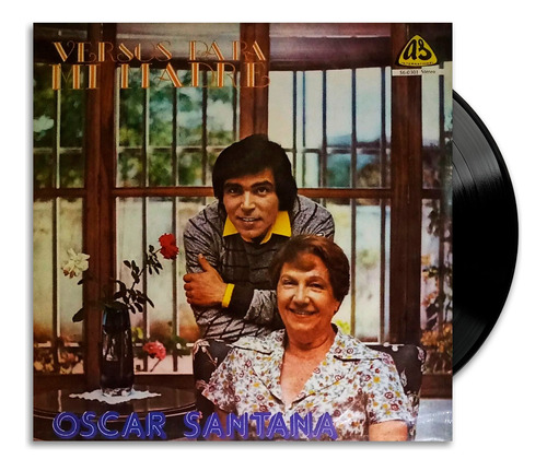 Oscar Santana - Versos Para Mi Madre - Lp