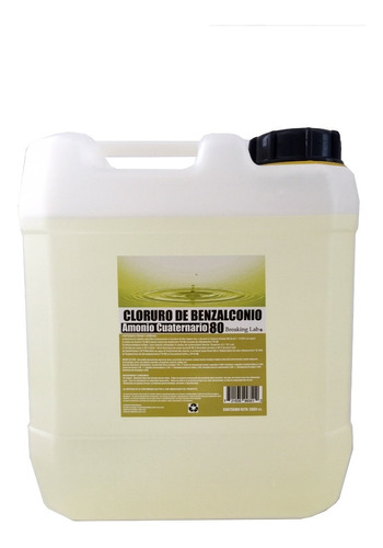 Imagen 1 de 1 de Amonio Cuaternario Puro Cloruro De Benzalconio Concentrado!