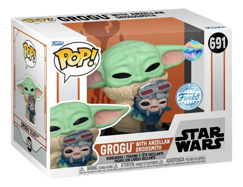 Funko Pop Star Wars Grogu 691 (baby Yoda)
