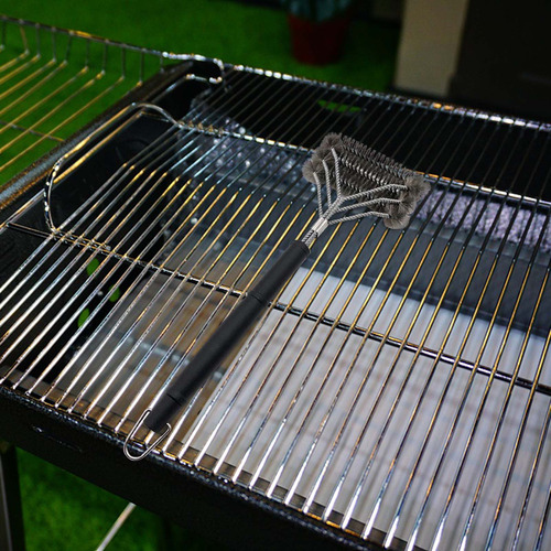 / Cepillo For Barbacoa De Acero Inoxidable I, Cepillo De