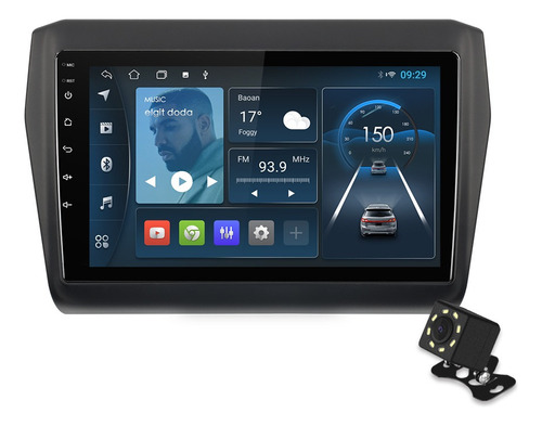 Estéreo Android Para Suzuki Swift 2018-2022 Cámara Gps Fm Bt