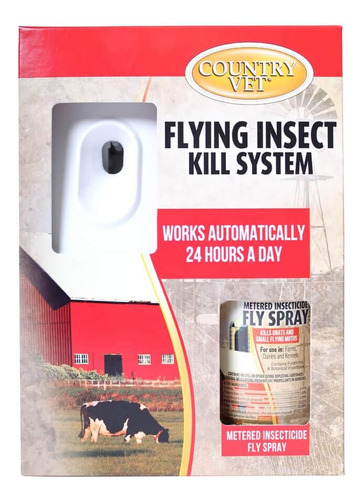 Country Vet Flying Insectkill System - Control De 24 Horas, 