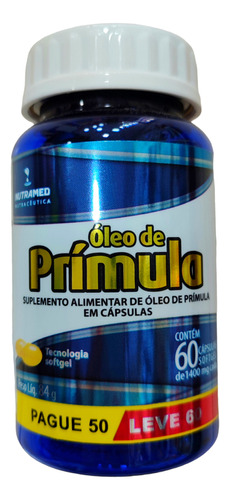 Aceite De Primula (onagra)1400mg (60 Cáps Blandas) Nutramed 