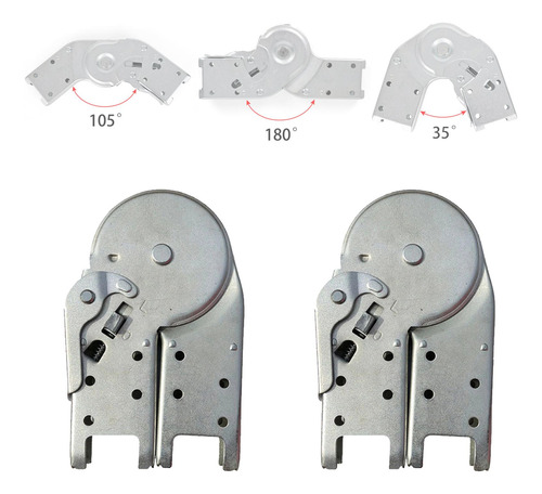 2x Conector De De Escalera De Aluminio Ajustable,