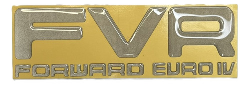 Emblema Chevrolet Fvr Forward Euro Iv   Resina 