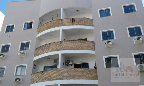 Imagem 2 de 15 de Apto 60m², 2 Quartos (1suíte), Linda Vista Mar No Porto Das Dunas - Ap0055