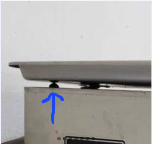 Tope De Hule Para Charola Molino Torrey 2 Piezas (Usado)
