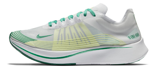 Zapatillas Nike Zoom Fly White Lucid Green Aj9282-101   