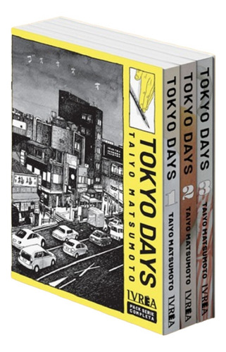 Tokyo Days Pack Serie Completa 3 Tomos, De Matsumoto Taiyo. Editorial Edit.ivrea, Tapa Blanda