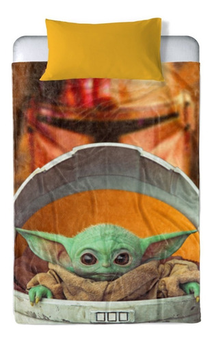 Cobertor Providencia Baby Yoda
