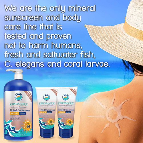 Ecotinted Sunscreen For Face And Body Sport Spf 30 Spft3-3