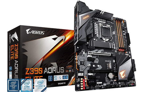 Placa Madre Gigabyte Z390 Aorus Elite Socket Intel Lga1151