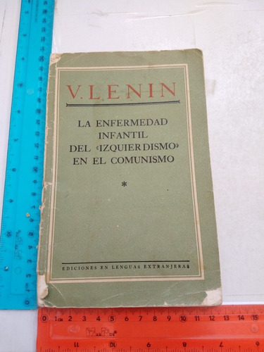 La Enfermedad Infantil Del Izquierdismo V Lenin (Usado)