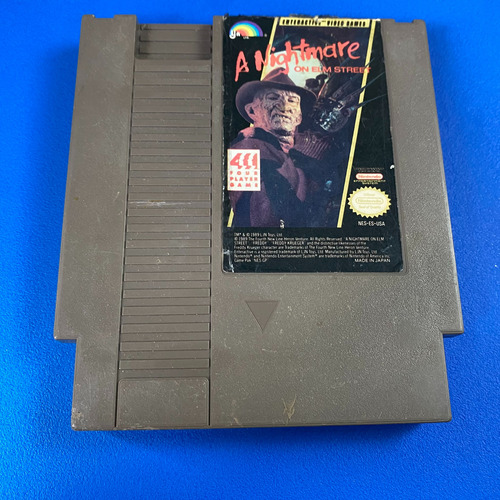 A Nightmare On Elm Street Nes Nintendo Original