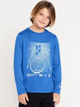 Comprar Playera Con Grafico Al Frente Manga Larga Old Navy Para Niño