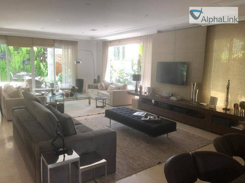 Casa Com 4 Dormitórios À Venda, 550 M² Por R$ 8.000.000,00 - Alphaville 01 - Barueri/sp - Ca0606