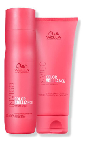  Kit Color Brilliance Wella Shampoo + Condicionador