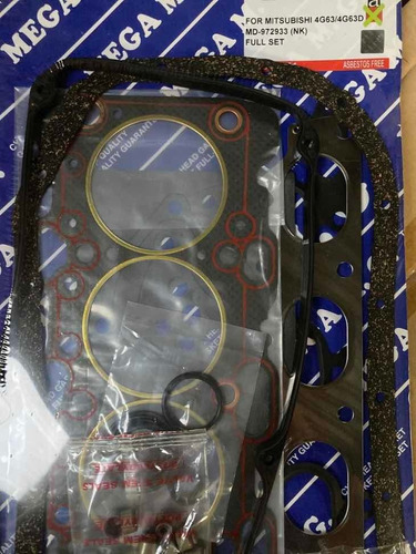 Kit Juego Empacadura Mitsubishi Panel L300 16v Full Iny 4g63
