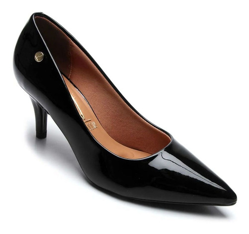 Sapato Scarpin Feminino Bico Fino Vizzano 1185.702 Preto