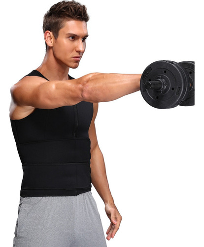 Chaleco De Neopreno Tipo Sauna Para Sudar Para Hombre