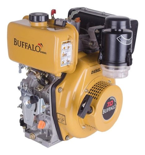 Motor Diesel Buffalo 7cv 306cc 4t Partida Elétrica 70701