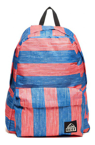 Mochila Reef Unisex Azul Moving On Escolar Rf00l235rbs Diseño De La Tela Liso