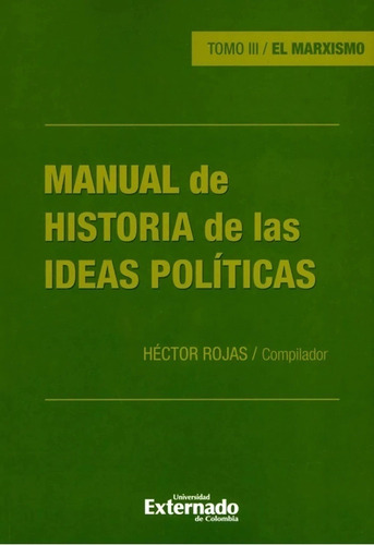 Libro Manual De Historia (iii) De Las Ideas Politicas El Ma