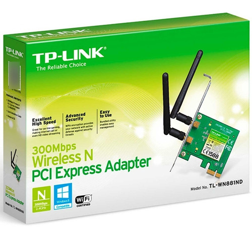 Tarjeta Wifi Pci Express Tp-link Tl-wn881nd /v /v /vc